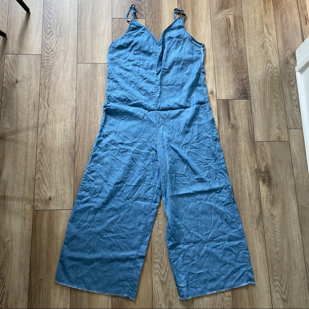 Zara Blue Jumpsuit (Never Worn)